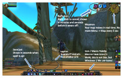 World of Warcraft's User Interface, FFXI to WoW Comparison